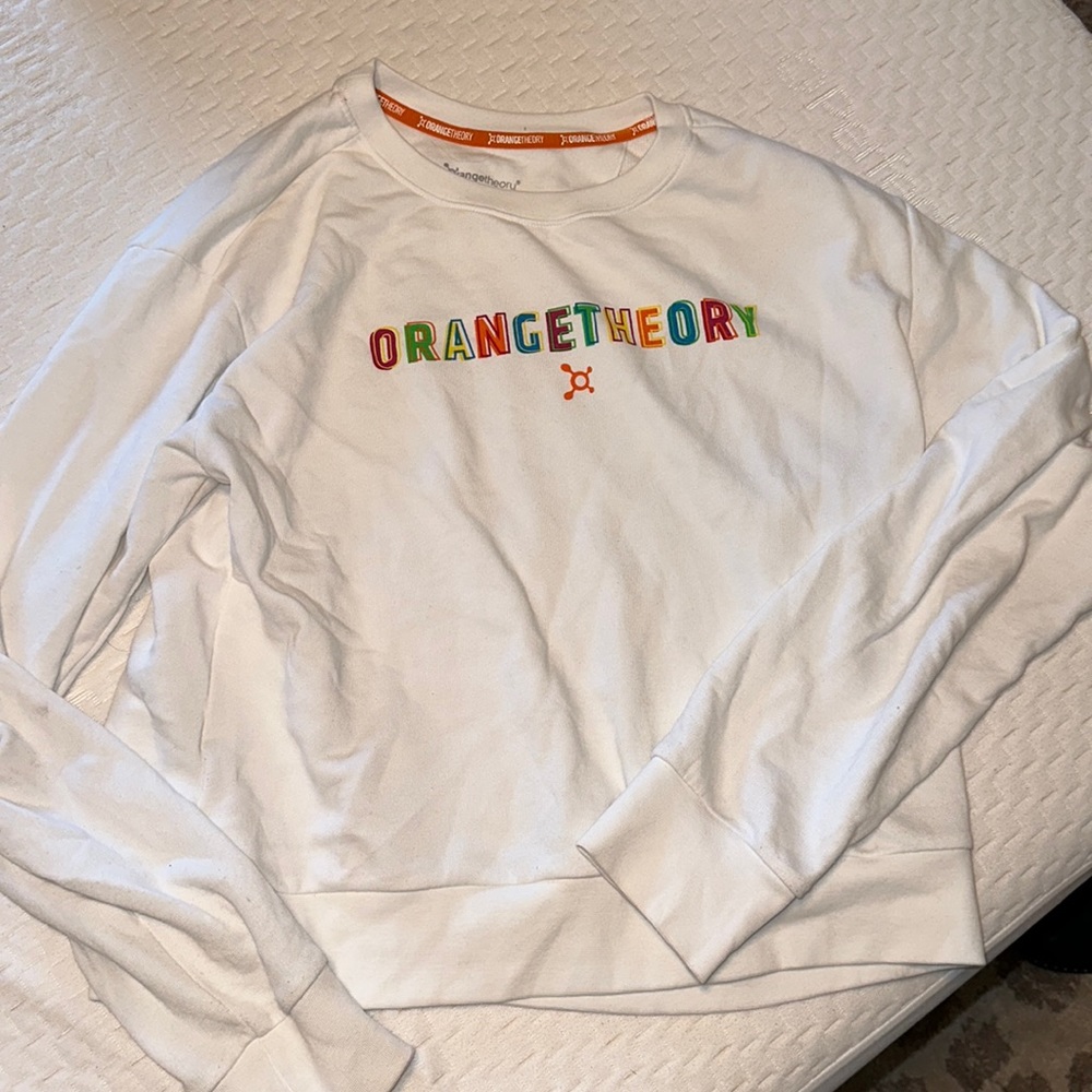 Orangetheory rainbow sweatshirt